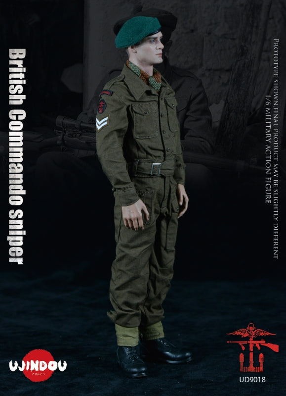 Pedido Figura WWII British Commando Sniper 1944 marca Ujindou UD9018 escala 1/6