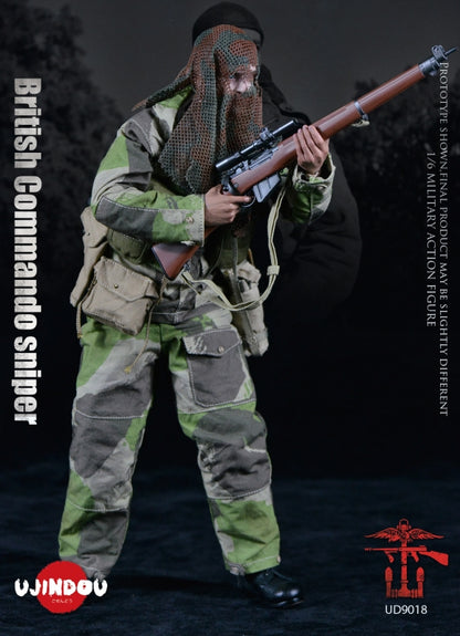 Pedido Figura WWII British Commando Sniper 1944 marca Ujindou UD9018 escala 1/6