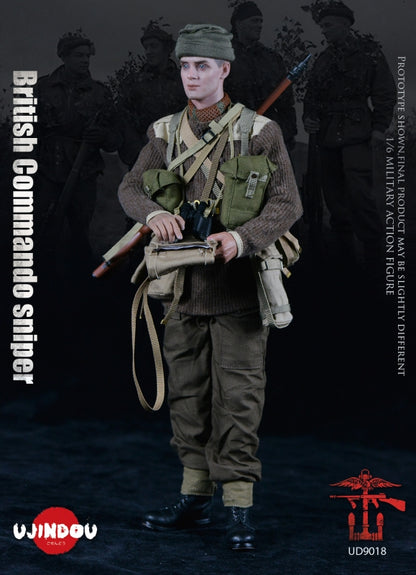 Pedido Figura WWII British Commando Sniper 1944 marca Ujindou UD9018 escala 1/6