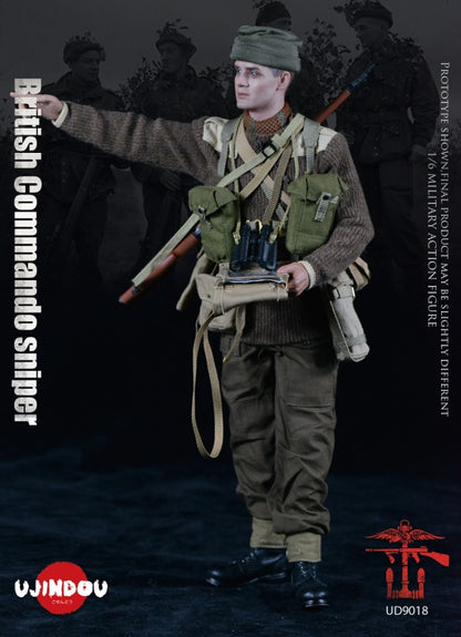 Pedido Figura WWII British Commando Sniper 1944 marca Ujindou UD9018 escala 1/6