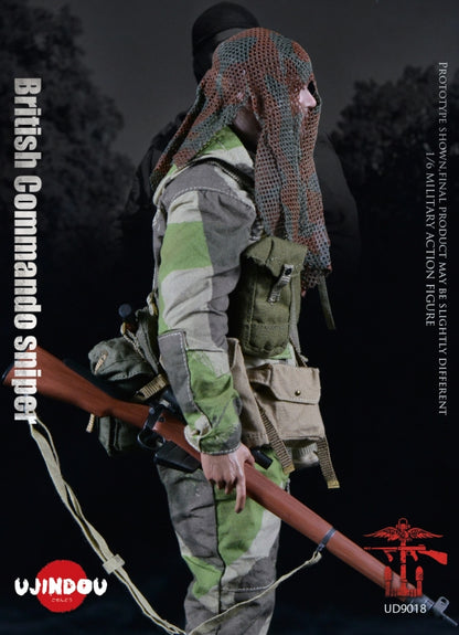 Pedido Figura WWII British Commando Sniper 1944 marca Ujindou UD9018 escala 1/6