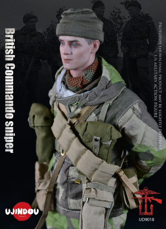 Pedido Figura WWII British Commando Sniper 1944 marca Ujindou UD9018 escala 1/6