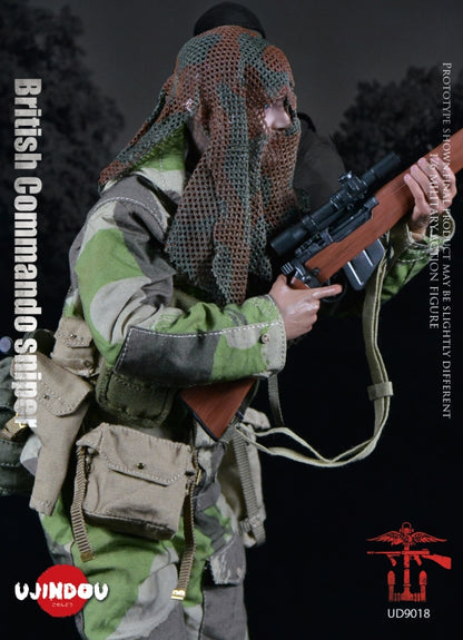 Pedido Figura WWII British Commando Sniper 1944 marca Ujindou UD9018 escala 1/6