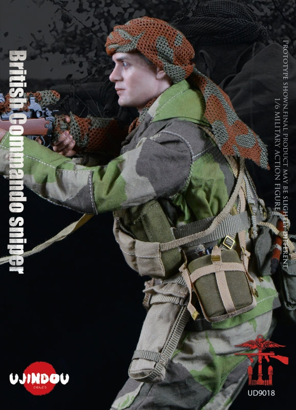 Pedido Figura WWII British Commando Sniper 1944 marca Ujindou UD9018 escala 1/6