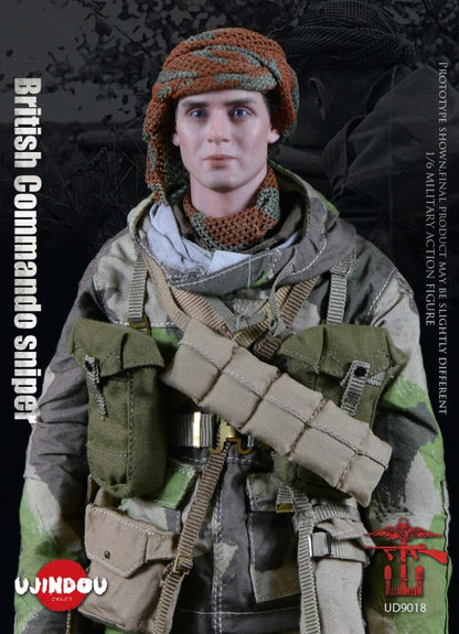 Pedido Figura WWII British Commando Sniper 1944 marca Ujindou UD9018 escala 1/6