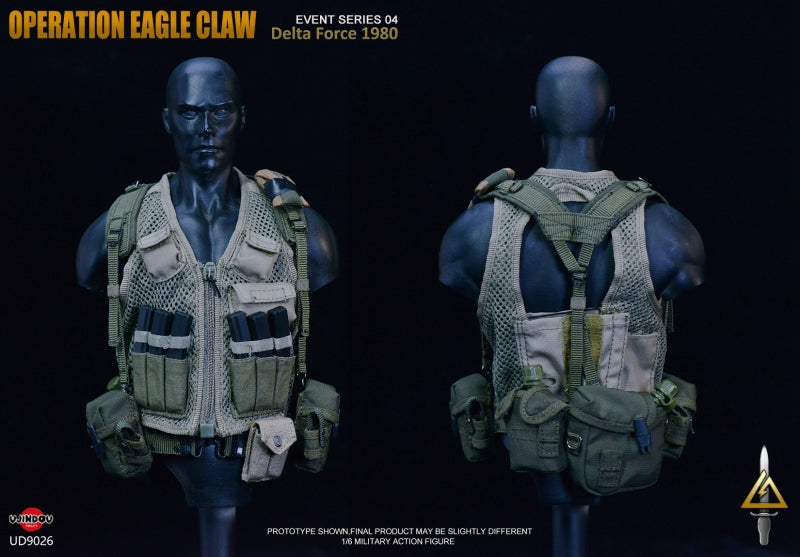 Pedido Figura U.S. Army Delta Force - Opetation Eagle Claw 1980 marca Ujindou UD9026 escala 1/6