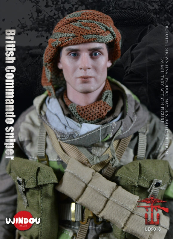 Pedido Figura WWII British Commando Sniper 1944 marca Ujindou UD9018 escala 1/6