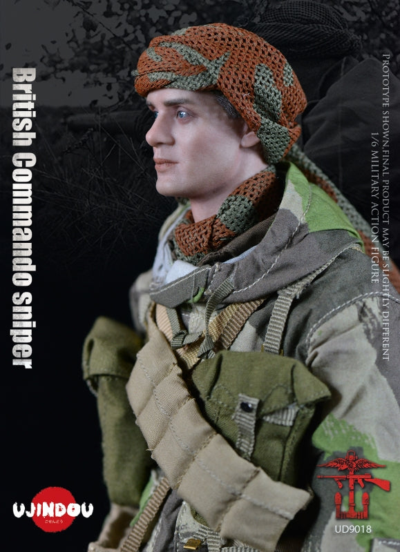 Pedido Figura WWII British Commando Sniper 1944 marca Ujindou UD9018 escala 1/6