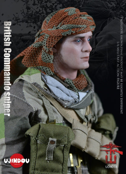 Pedido Figura WWII British Commando Sniper 1944 marca Ujindou UD9018 escala 1/6