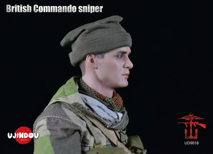 Pedido Figura WWII British Commando Sniper 1944 marca Ujindou UD9018 escala 1/6