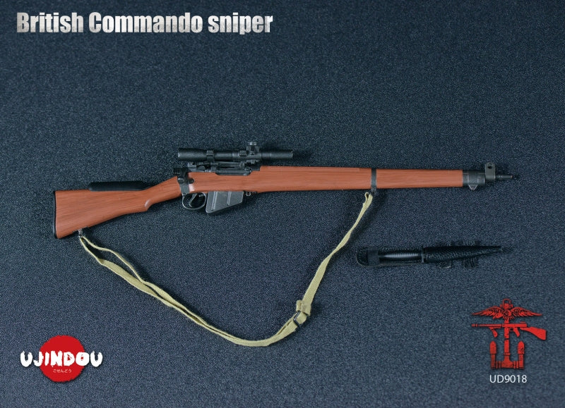 Pedido Figura WWII British Commando Sniper 1944 marca Ujindou UD9018 escala 1/6