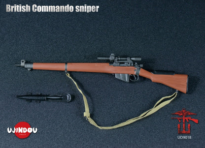 Pedido Figura WWII British Commando Sniper 1944 marca Ujindou UD9018 escala 1/6