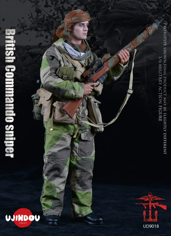 Pedido Figura WWII British Commando Sniper 1944 marca Ujindou UD9018 escala 1/6