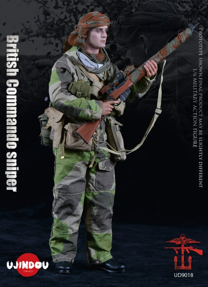 Pedido Figura WWII British Commando Sniper 1944 marca Ujindou UD9018 escala 1/6