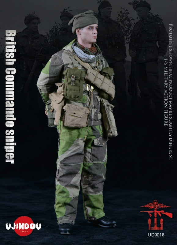 Pedido Figura WWII British Commando Sniper 1944 marca Ujindou UD9018 escala 1/6