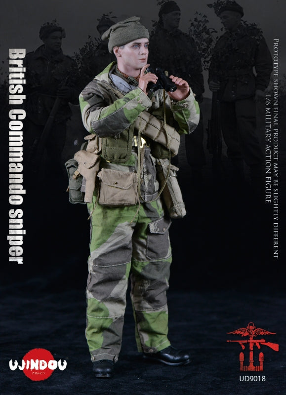 Pedido Figura WWII British Commando Sniper 1944 marca Ujindou UD9018 escala 1/6