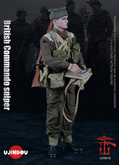 Pedido Figura WWII British Commando Sniper 1944 marca Ujindou UD9018 escala 1/6