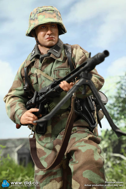 Pedido Figura MG42 Gunner Otto - WWII German 12th SS Panzer Division marca DID D80169 escala 1/6