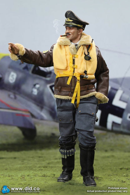 Pedido Figura Adolf Galland - WWII German Luftwaffe Ace Pilot marca DID D80165 escala 1/6