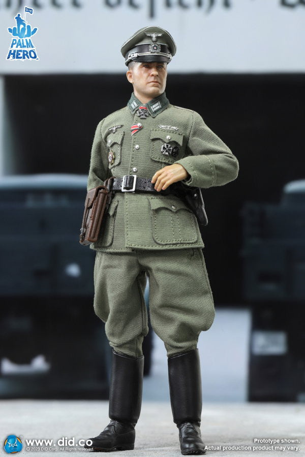 Pedido Figura Captain Thomas - WWII German WH Infantry marca DID XT80007 escala pequeña 1/12