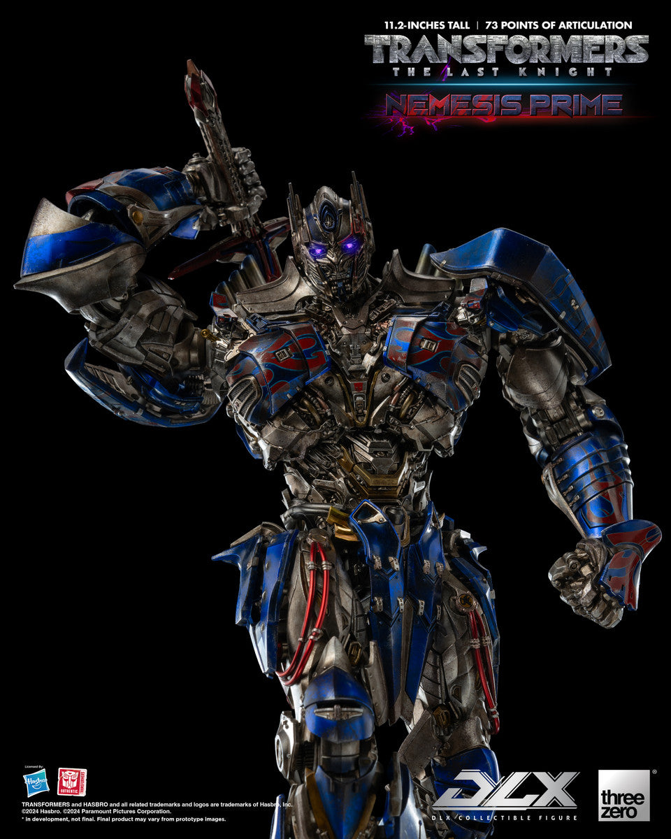 Preventa Figura DLX Nemesis Prime - Transformers: The Last Knight marca Threezero 3Z0579 (28.5 cm)