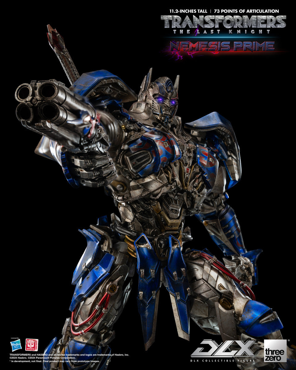 Preventa Figura DLX Nemesis Prime - Transformers: The Last Knight marca Threezero 3Z0579 (28.5 cm)