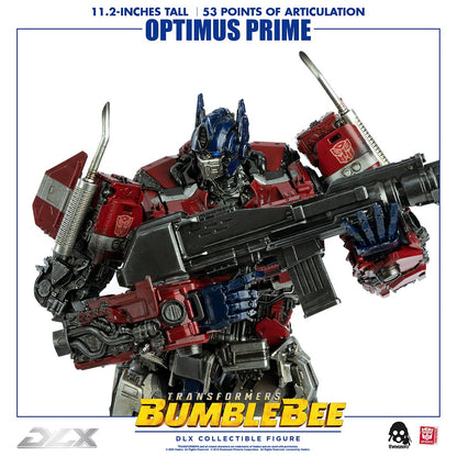 Pedido Figura DLX Optimus Prime - Transformers Bumblebee marca Threezero 3Z0159 (28.4 cm)