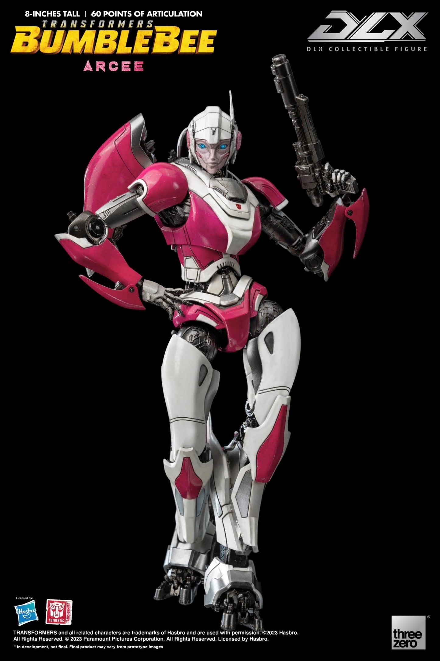 Pedido Figura DLX Arcee - Transformers: Rise of the Beasts marca Threezero 3Z0174 (20.3 cm)