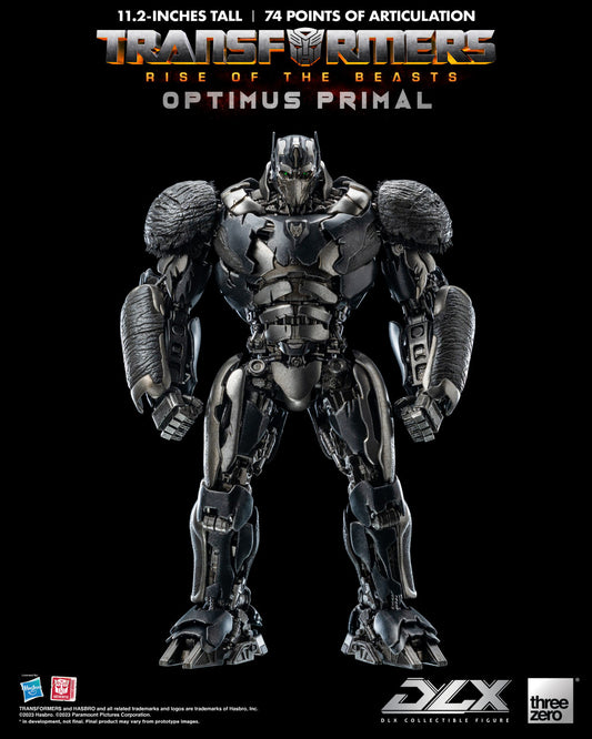 Preventa Figura DLX Optimus Primal - Transformers: Rise of the Beasts marca Threezero 3Z0565 (28.5 cm)