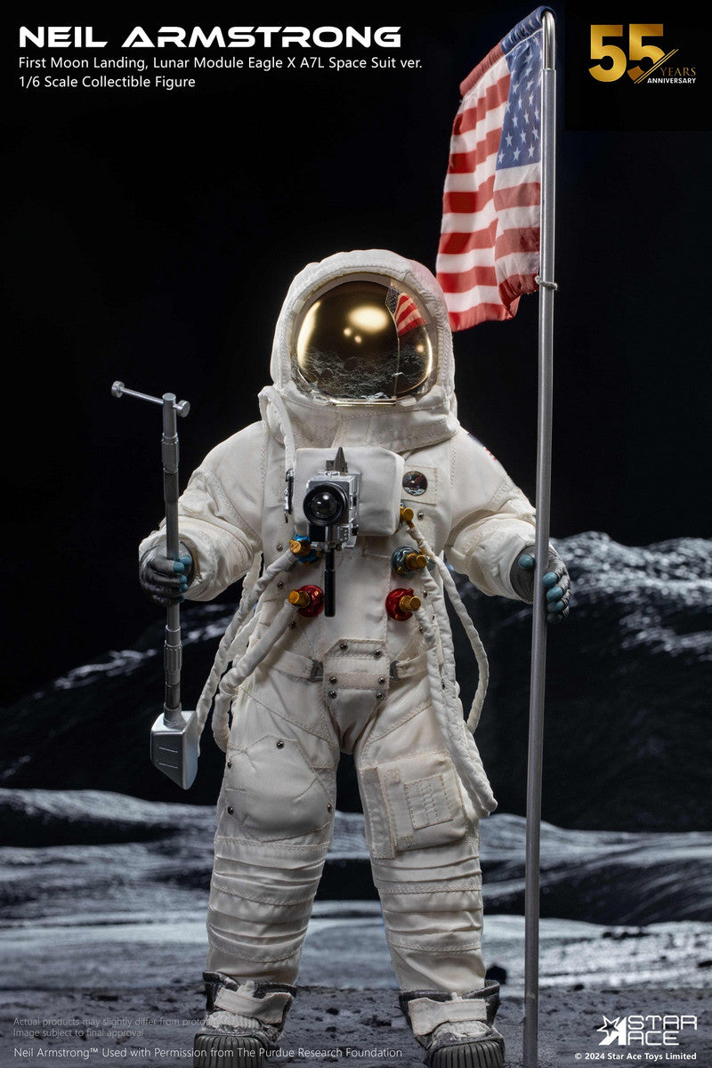 Preventa Figura Astronauta Neil Armstrong (Deluxe version) marca Star Ace Toys SA0142 DX escala 1/6