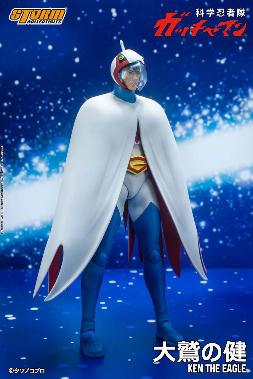 Pedido Figura Ken The Eagle - Gatchaman / Fuerza G marca Storm Collectibles GMKE01 escala pequeña 1/12