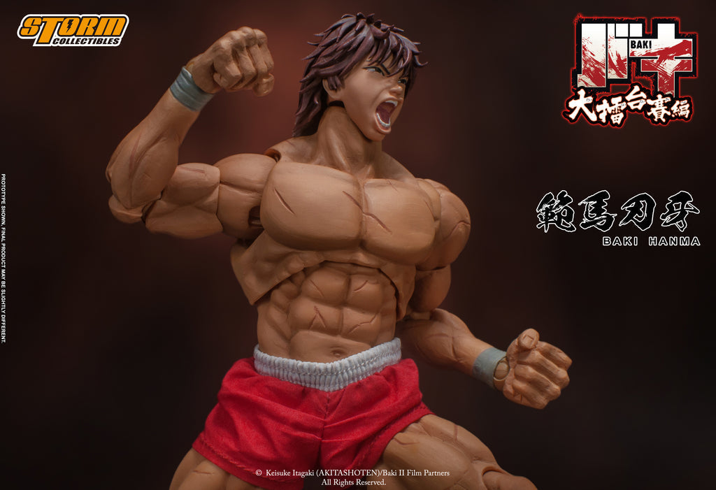 Pedido Figura Baki Hanma - Baki the Grappler marca Storm Collectibles escala pequeña 1/12