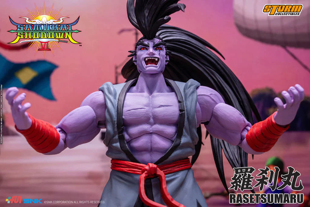 Pedido Figura Rasetsumaru (Limited Edition) - Samurai Shodown VI marca Storm Collectibles escala pequeña 1/12