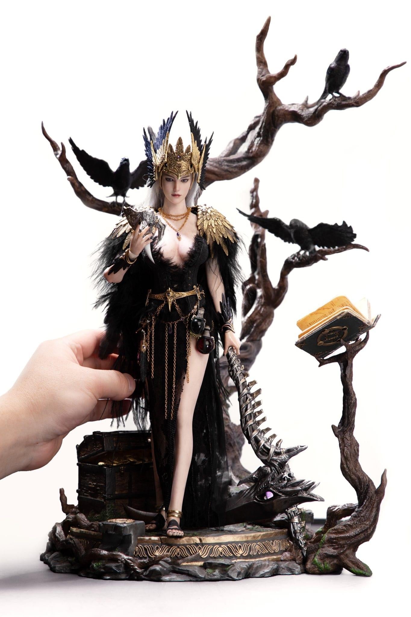 Preventa Figura The Crow Girl (Deluxe Version) (Cobre) - Witch Hunter Series marca POP Costume WH-005 escala 1/6