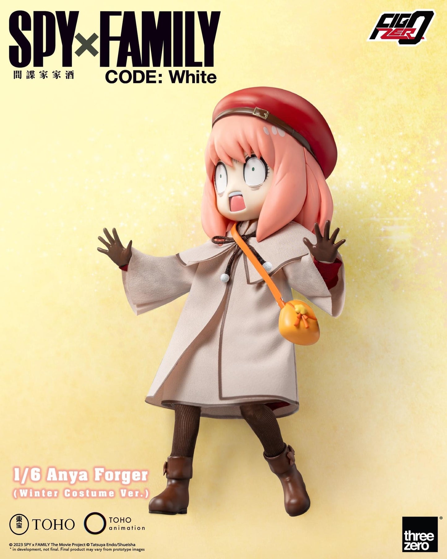 Pedido Figura Anya Forger (Winter Costume version) - SPY × FAMILY Code: White marca Threezero 3Z0781 escala 1/6