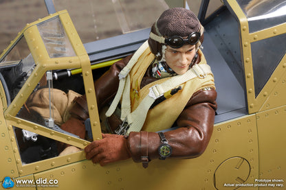 Preventa Base Diorama Cockpit/Cabina BF-109 (Sand) marca DID E60065Y escala 1/6