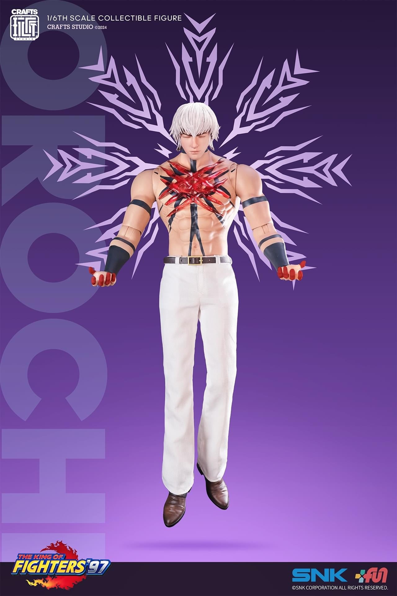 Preventa Figura OROCHI - The King of Fighters 97' marca Crafts Studio CS-021 escala 1/6