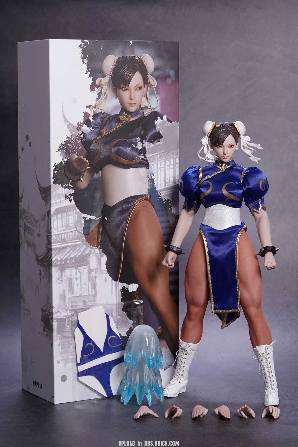 Preventa Figura Fighting Goddess (Blue Cheongsam version) marca Star Man MS-008A escala 1/6