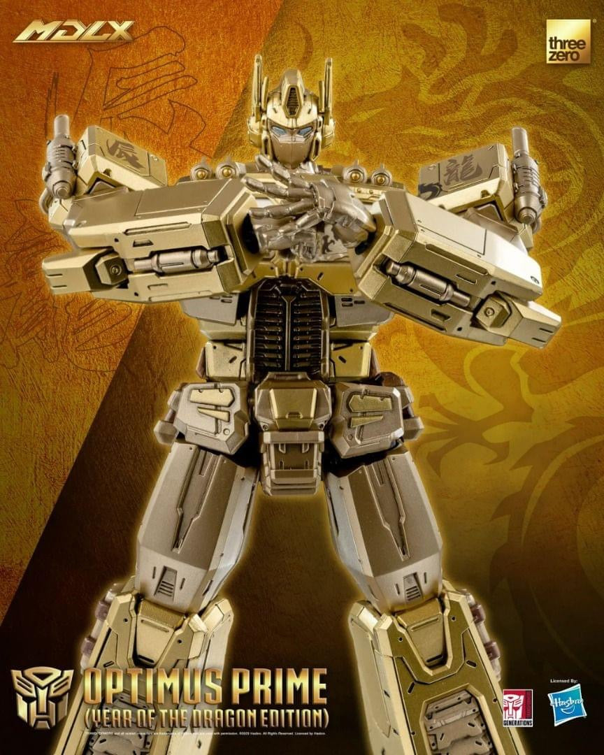 Pedido Figura MDLX Optimus Prime (Year of the Dragon Edition) (Exclusiva Edición Limitada) - Transformers marca Threezero 3Z0732 (17.8 cm)