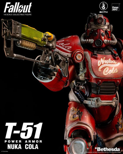 Preventa Figura T-51 (Nuka Cola) Power Armor - FALLOUT marca Threezero 3Z0773 escala 1/6