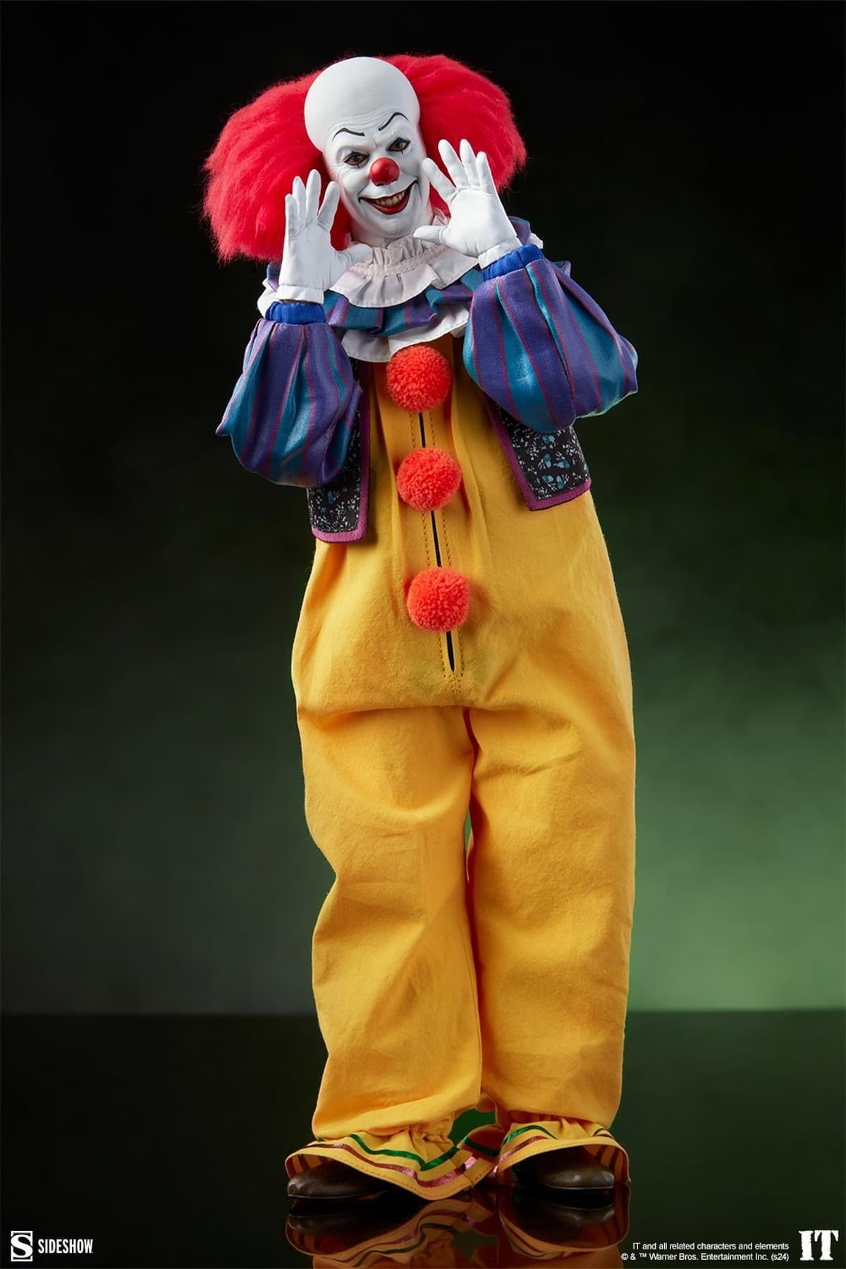 Preventa Figura Pennywise - IT (1990) marca Sideshow Collectibles #100479 escala 1/6