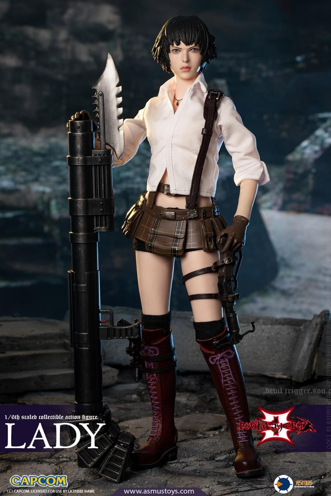 Preventa Figura LADY (DMC III) The Devil May Cry marca Asmus Toys DMC302 escala 1/6