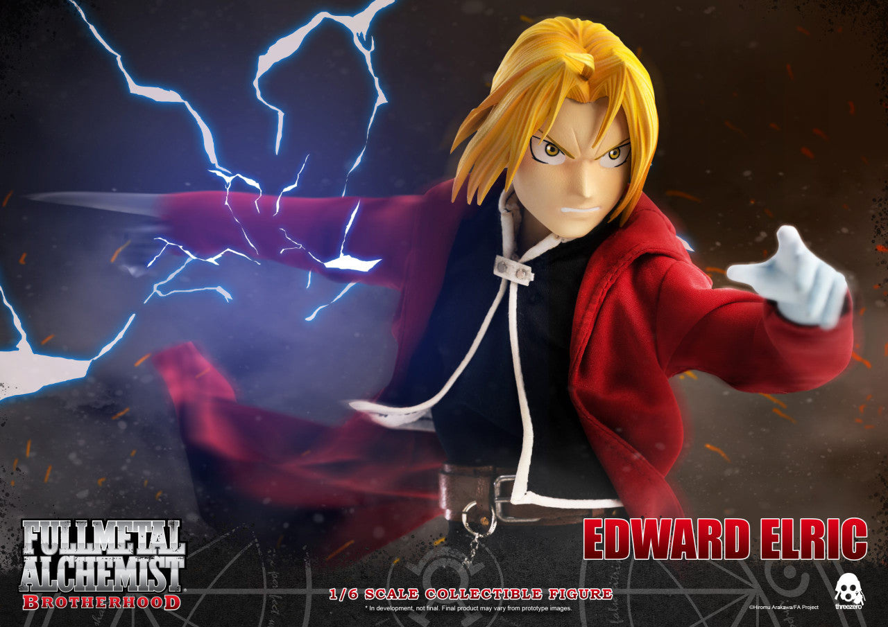 Preventa Figura Edward Elric - Fullmetal Alchemist: Brotherhood marca Threezero 3Z0096 escala 1/6