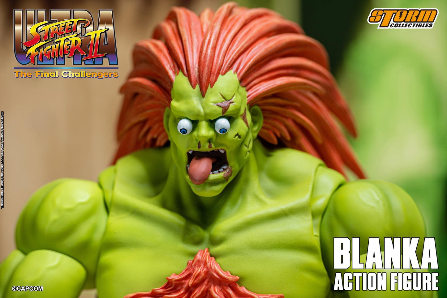 Preventa Figura Blanka - Ultra Street Fighter II: The Final Challengers marca Storm Collectibles CPSF25 escala pequeña 1/12