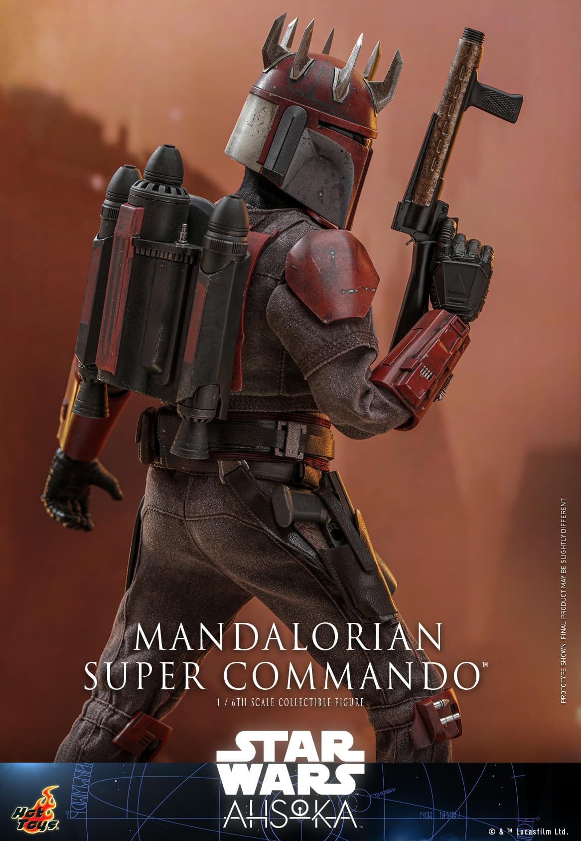 Pedido Figura Mandalorian Super Commando™ - Star Wars: Ahsoka ™ marca Hot Toys TMS127 escala 1/6