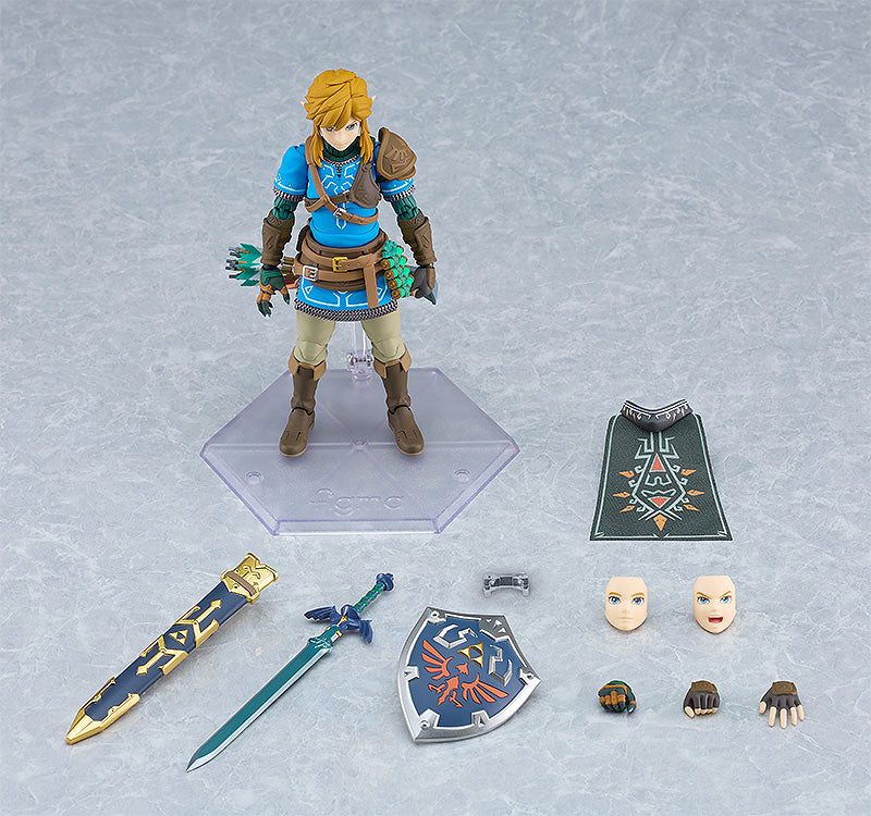 Preventa Figura Link - The Legend of Zelda: Tears of the Kingdom - Figma No.626 marca Good Smile Company escala pequeña 1/12