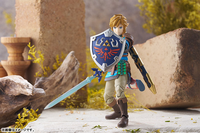 Preventa Figura Link - The Legend of Zelda: Tears of the Kingdom - Figma No.626 marca Good Smile Company escala pequeña 1/12