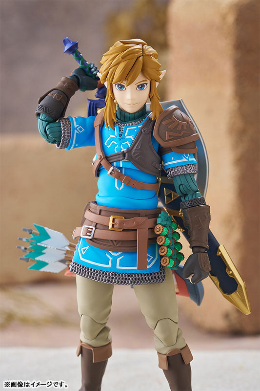 Preventa Figura Link - The Legend of Zelda: Tears of the Kingdom - Figma No.626 marca Good Smile Company escala pequeña 1/12