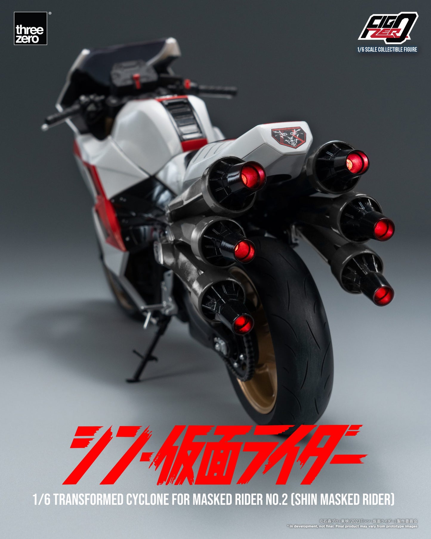 Pedido Vehículo Motocicleta / Transformed Cyclone para Masked Rider No. 2 - FigZero marca Threezero 3Z0493 escala 1/6