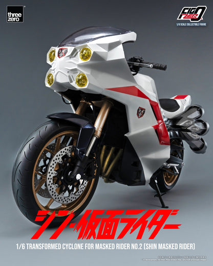 Pedido Vehículo Motocicleta / Transformed Cyclone para Masked Rider No. 2 - FigZero marca Threezero 3Z0493 escala 1/6